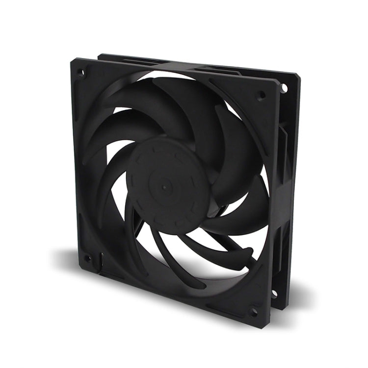 F140 Computer CPU Radiator Cooling Fan in Black