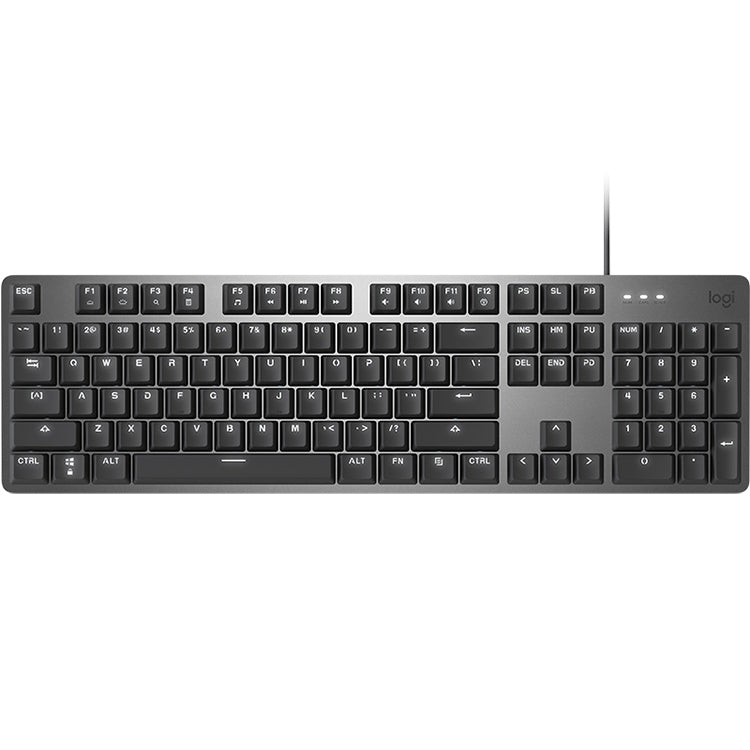Logitech K845 CHERRY Blue Backlit Mechanical Keyboard, Extended Cable: 1.8m