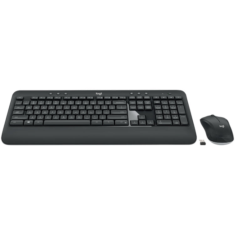 Logitech MK540 Wireless Keyboard and Mouse Set with Enhanced Comfort and Precision (Black)
