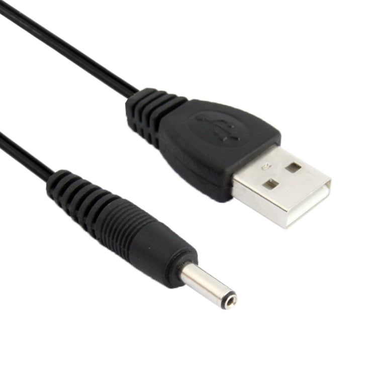 USB Male to DC Power Cable, 1.2m Length (Black)