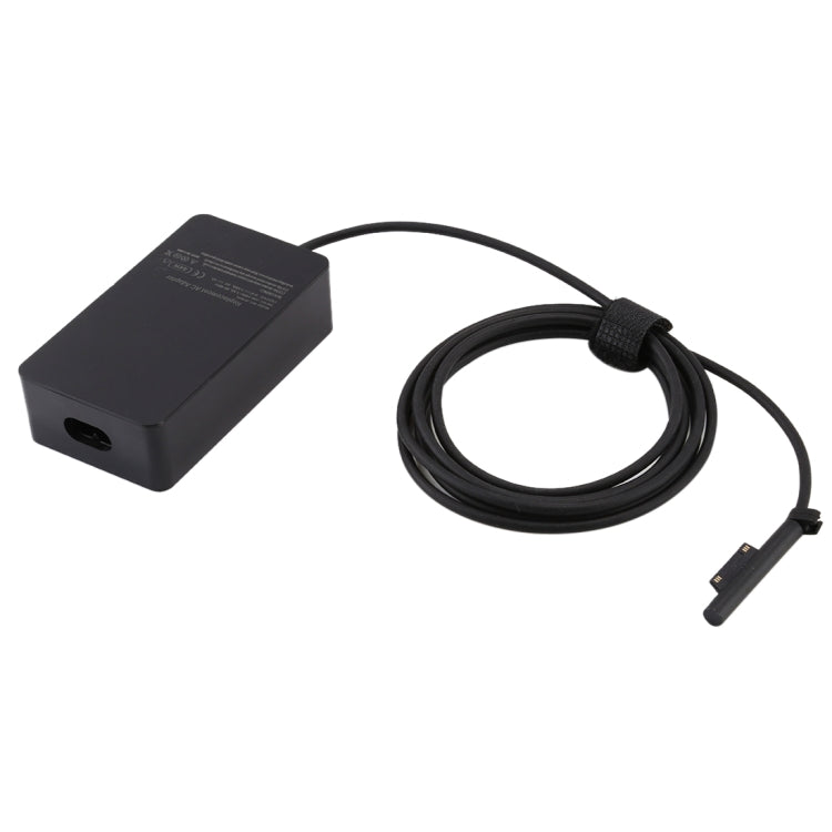 Microsoft Surface Pro Charger Adapter with EU Plug and Overheating Protection