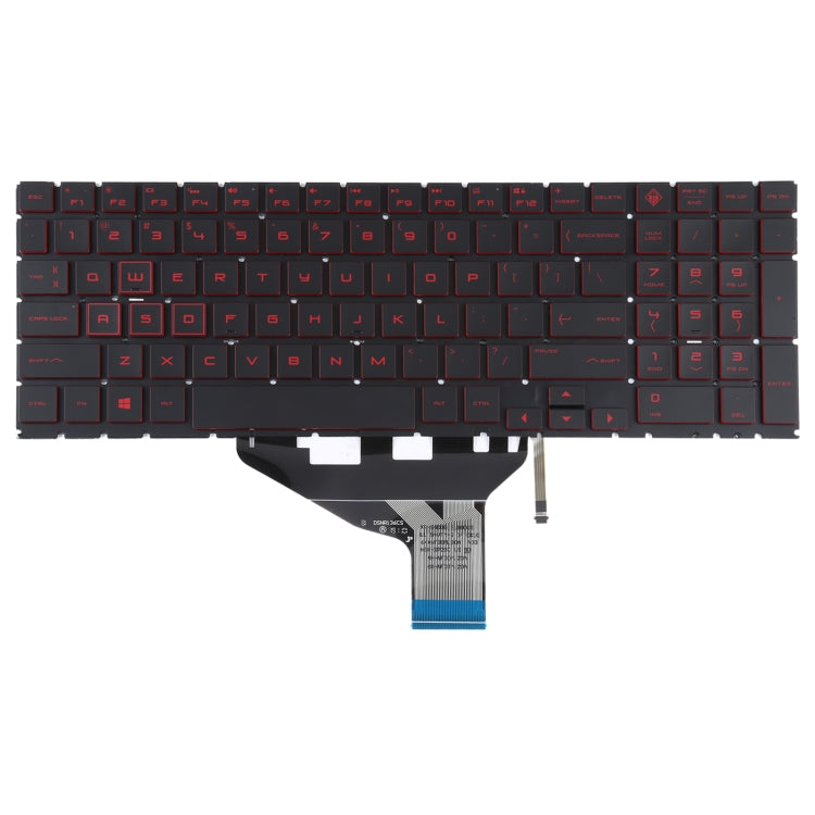 HP OMEN 15-DC 15-DH 15T-DC 17-CB US Version Keyboard with Red Backlight