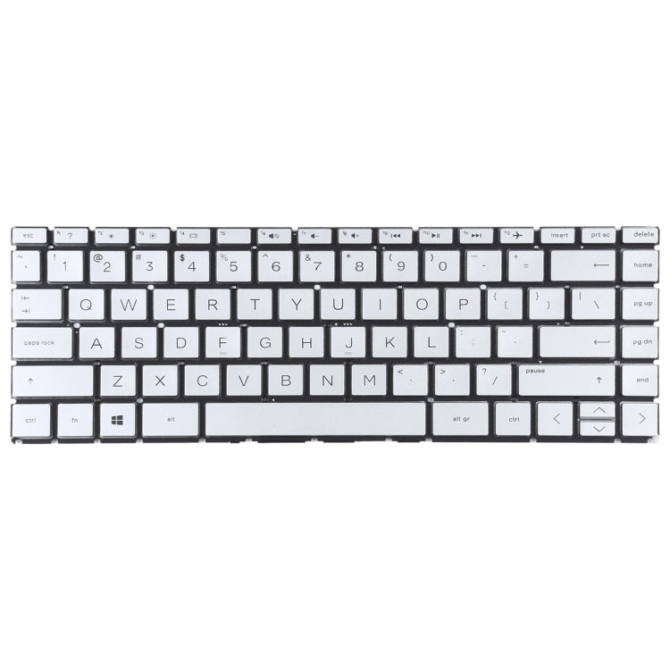 Upgrade your HP Pavilion x360 14-CK, 14-CD, 14-CE, 14-CM, 14-DG with Genuine US Version Silver Keyboard