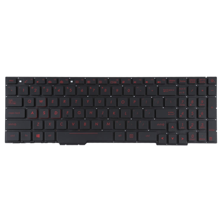 Backlit US Version Keyboard for Asus GL553VW ZX53V FX53VD ZX553 FX753 GL753