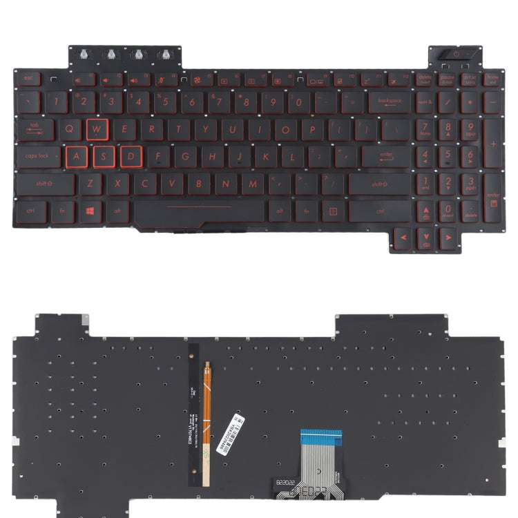 Upgrade Your Asus Laptop with a US Version Backlit Keyboard for FX80, FX80GE, FZ80G, and FX505 Models