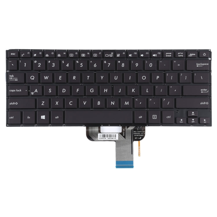 Backlit US Keyboard Replacement for Asus Zenbook RX410U, RX310, and UX310