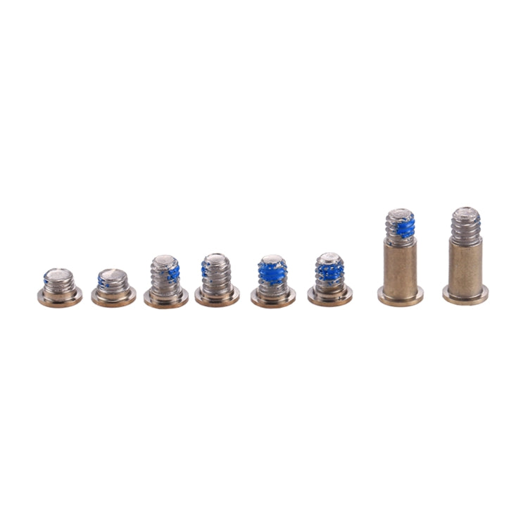 8 in 1 Replacement Screws Set for Macbook 12 inch A1534 Bottom Cover (Gold)