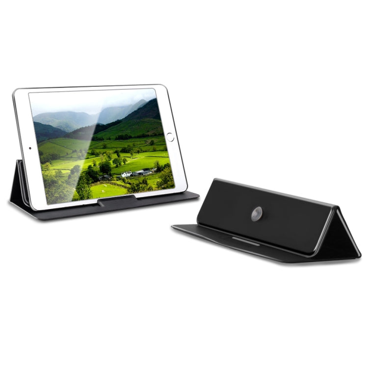 Ultra-thin Foldable Desktop Laptop Stand with Heat Dissipation (Black)