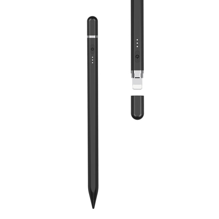 P7-LS Active Stylus Pen with Palm Rejection for iPads Released After 2018 (Black)