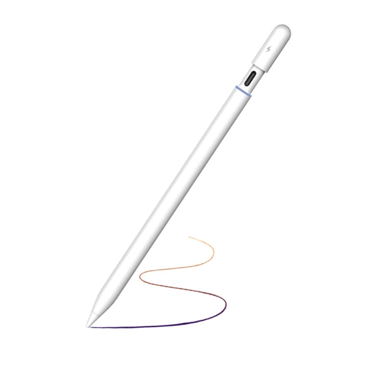 P8 Active Capacitive Stylus Pen with Palm Rejection for iPad After 2018 Version (White)