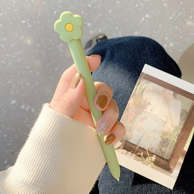Cute Cartoon Silicone Protective Cover for Apple Pencil 2 in Green
