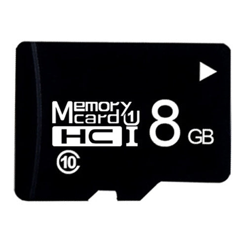 High Speed 8GB Class 10 Black TF(Micro SD) Memory Card