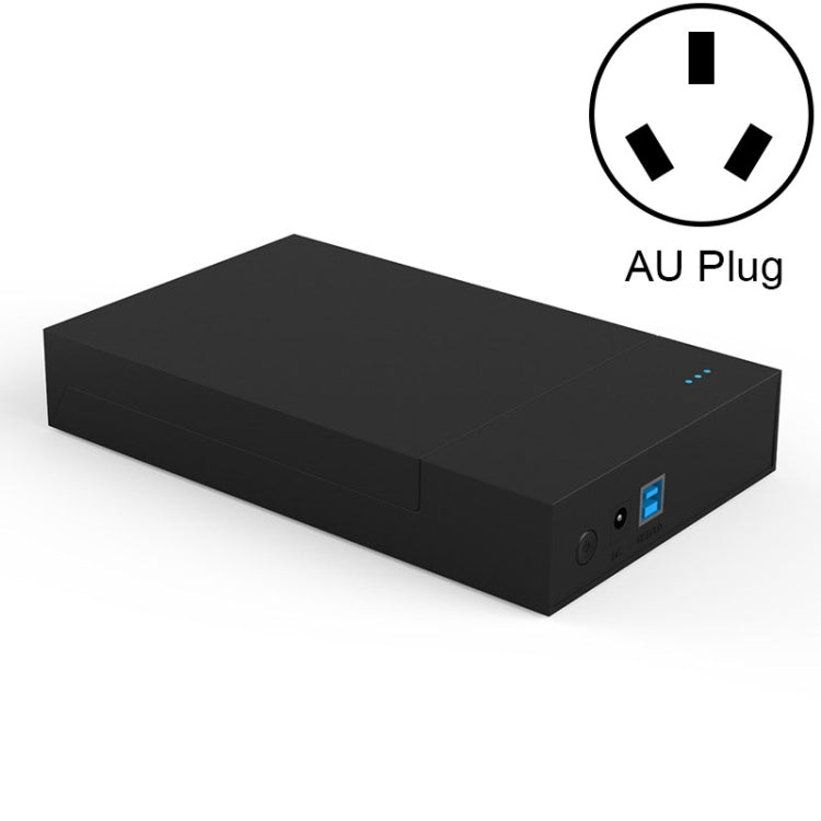 Blueendless 2.5 / 3.5 inch SSD USB 3.0 External Hard Disk Box (AU Plug)