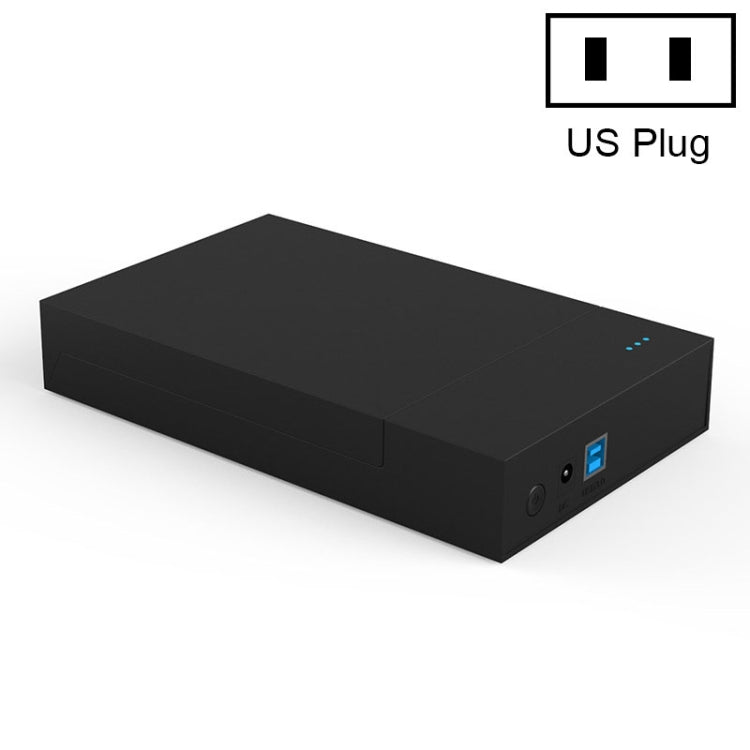 Blueendless 2.5 / 3.5 inch SSD USB 3.0 PC Computer External Solid State Mobile Hard Disk Drive Box (US Plug)