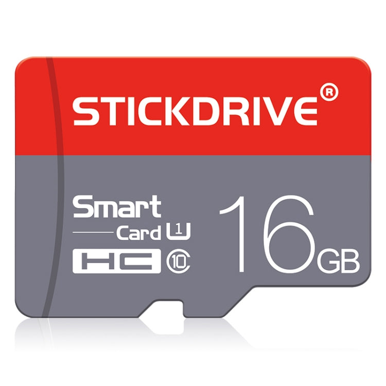 16GB Red and Grey Micro SD Memory Card