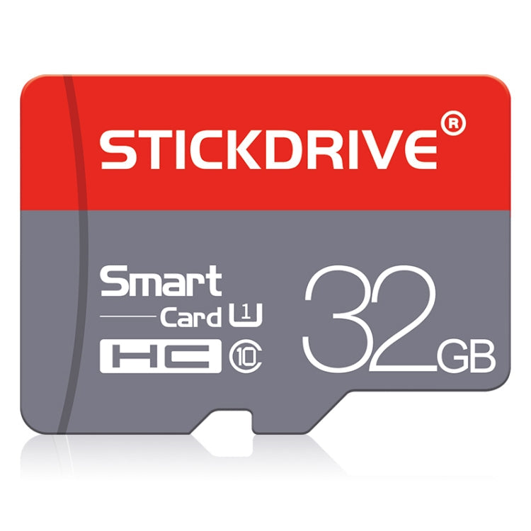 32GB STICKDRIVE U1 Red and Grey TF(Micro SD) Memory Card