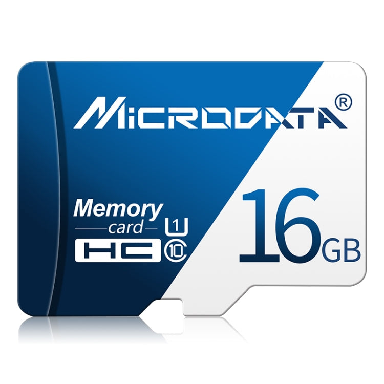 16GB Blue and White TF Micro SD Memory Card with High-Speed Transmission