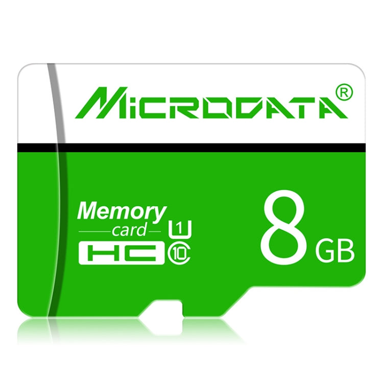 8GB U1 Green and White TF(Micro SD) Memory Card