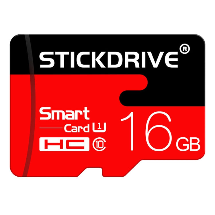 Stickdrive 16GB High Speed Class 10 Micro SD Memory Card