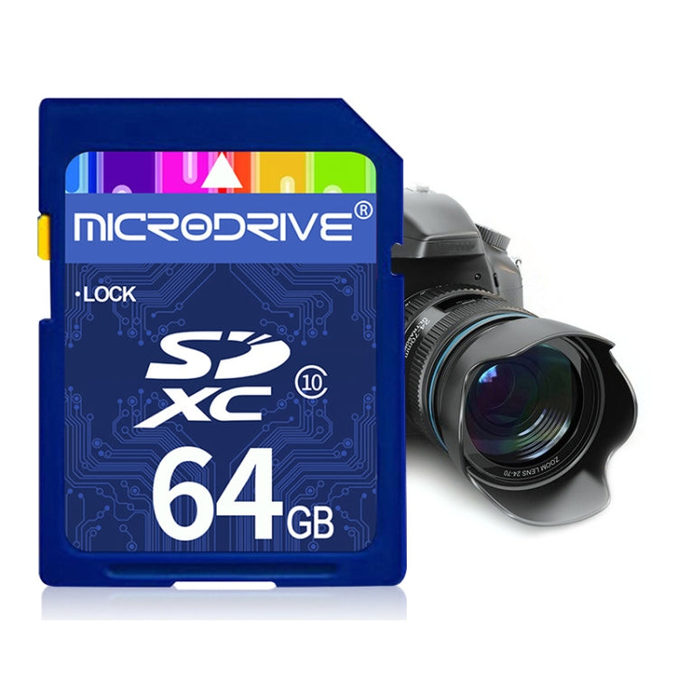64GB Microdrive High Speed Class 10 SD Memory Card