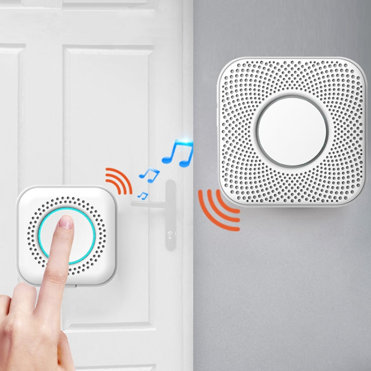 Intelligent Wireless Doorbell with 36 Ringtones & 8-Level Volume Adjustment