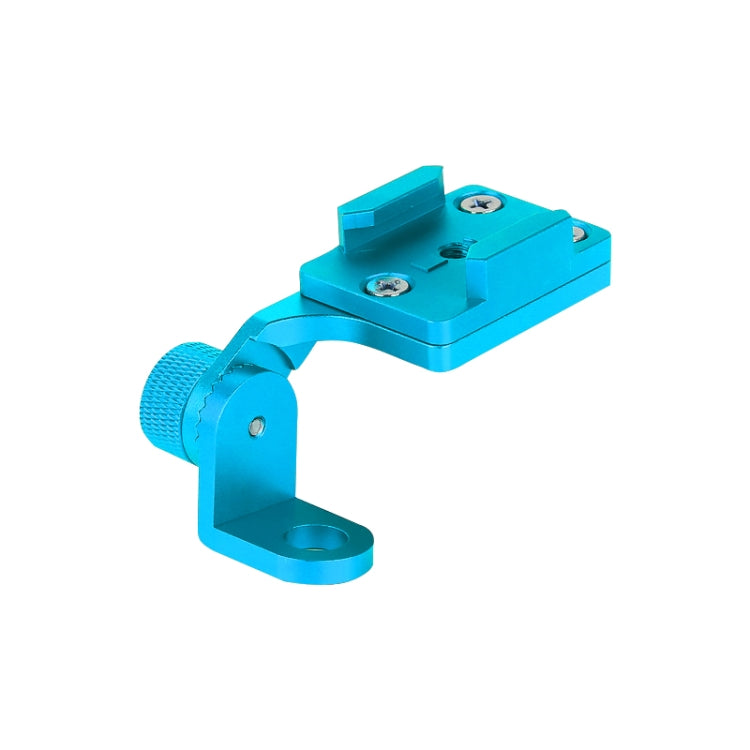 RUIGPRO Motorcycle Handlebar Alloy Phone Bracket for Action Cameras (Cyan)