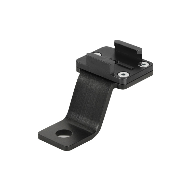 Motorcycle Handlebar Alloy Phone Bracket for GoPro/Insta360/DJI OSMO Sport Camera (Black)