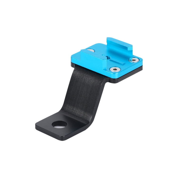RUIGPRO Motorcycle Handlebar Alloy Phone Bracket for GoPro/Insta360/DJI OSMO Sport Camera (Cyan)