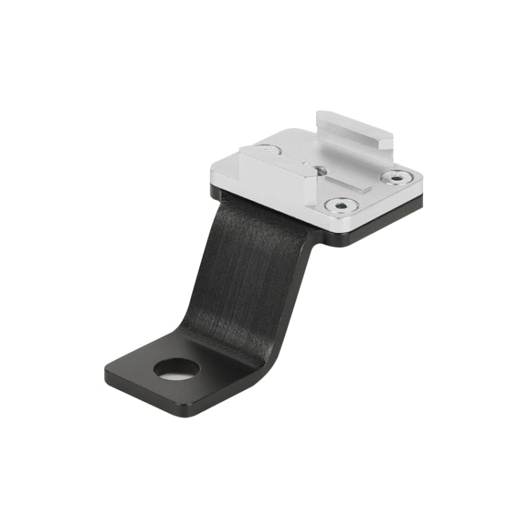 RUIGPRO Motorcycle Handlebar Alloy Phone Bracket for GoPro/ Insta360/DJI OSMO Sport Camera(Silver) with Universal Compatibility
