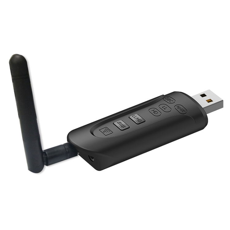 Wireless Audio Transmitter with Antenna and Bluetooth 5.0