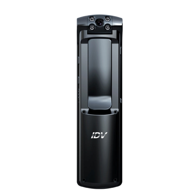 IDV-L01 1080P HD WiFi Back Clip Digital Pen Voice Recorder Mini Camera with Night Vision (Black)