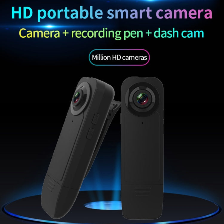 Portable HD Smart Recording Pen Camera with Long Battery Life (Black)