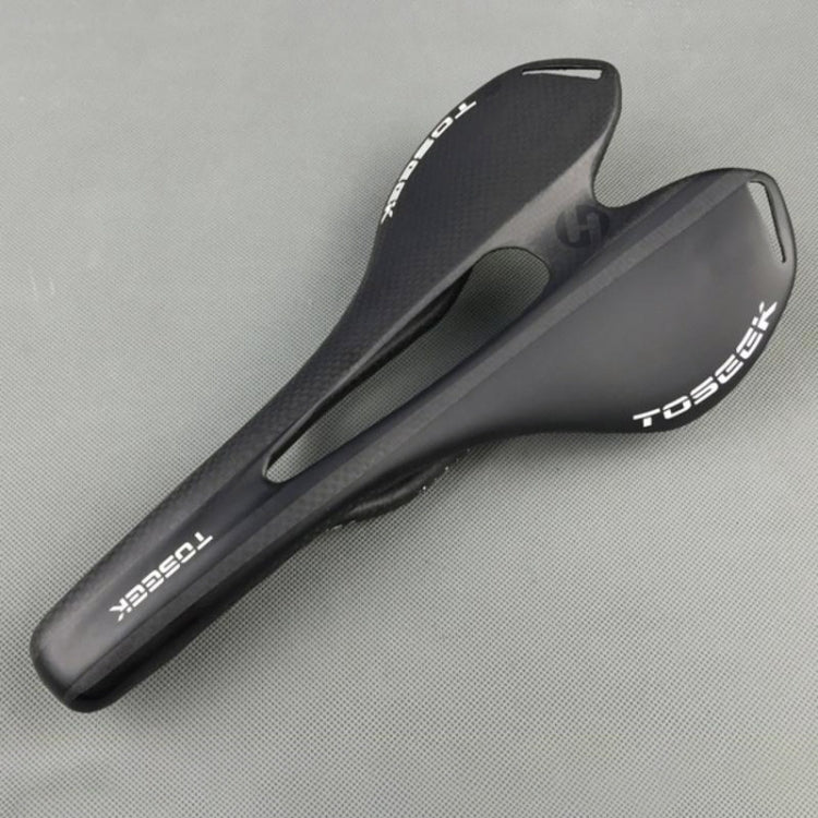 TOSEEK Road Bike Carbon Fiber Hollow Saddle
