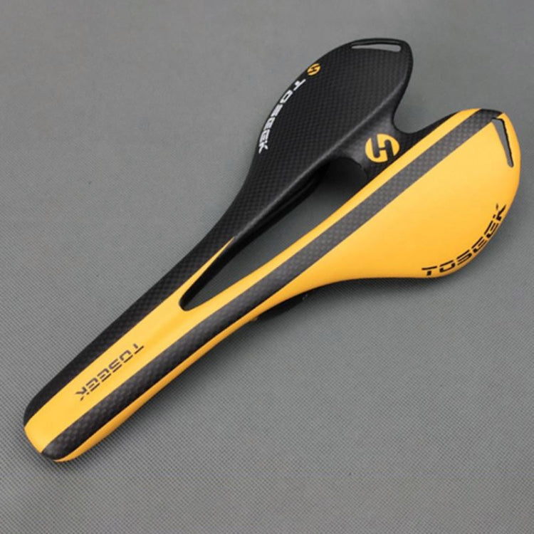 TOSEEK Road Bike Carbon Fiber Hollow Seat Saddle