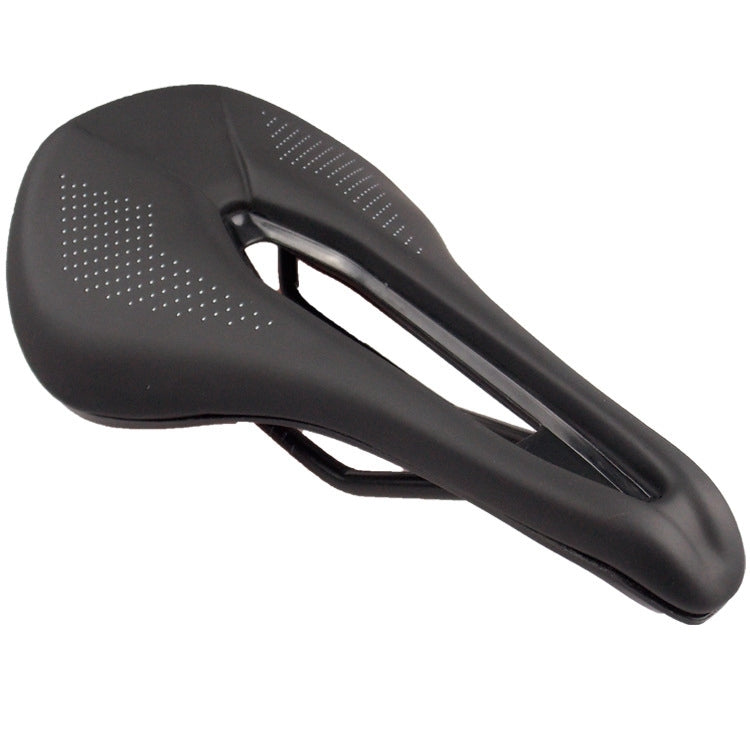 BIKERSAY SZ001 Black PU Leather Bicycle Saddle Seat