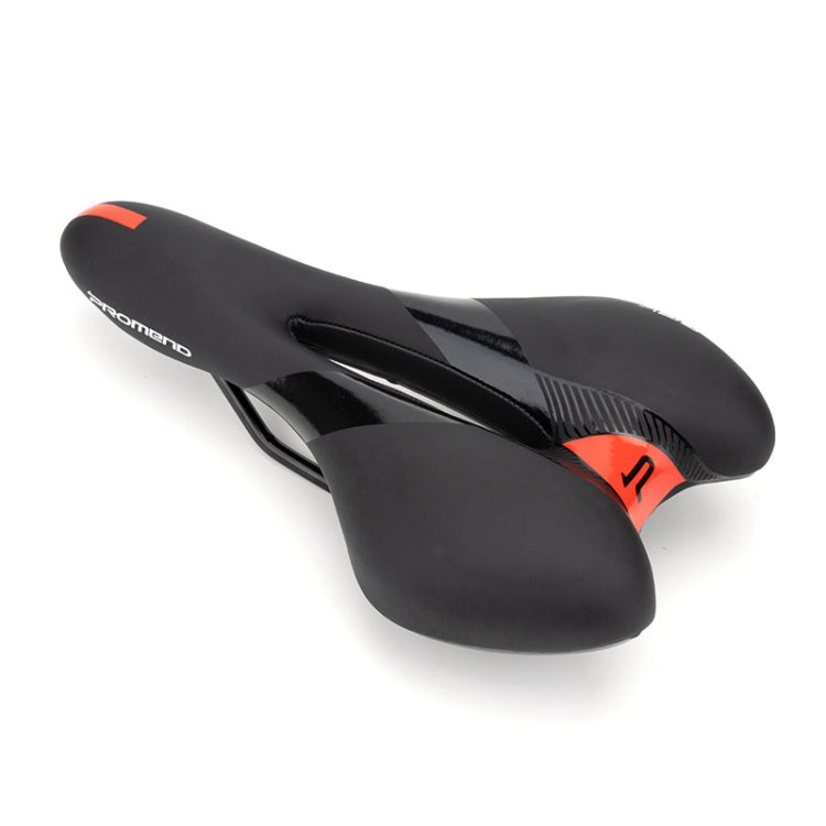 PROMEND SD-567 Lightweight Breathable Bike Saddle (Black Red)