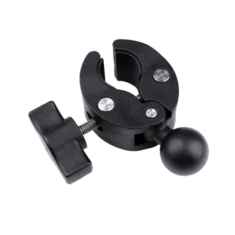 Motorcycle Handlebar Clamp Mount with Adjustable Grip