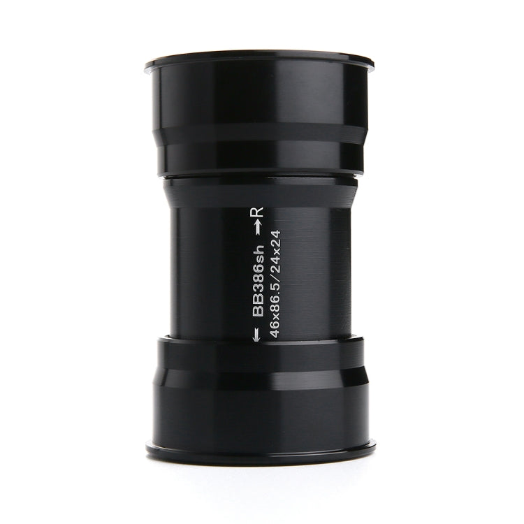 High-Quality BB386 EVO Press Fit Style Bottom Bracket for 86.5mm Frames (Black)