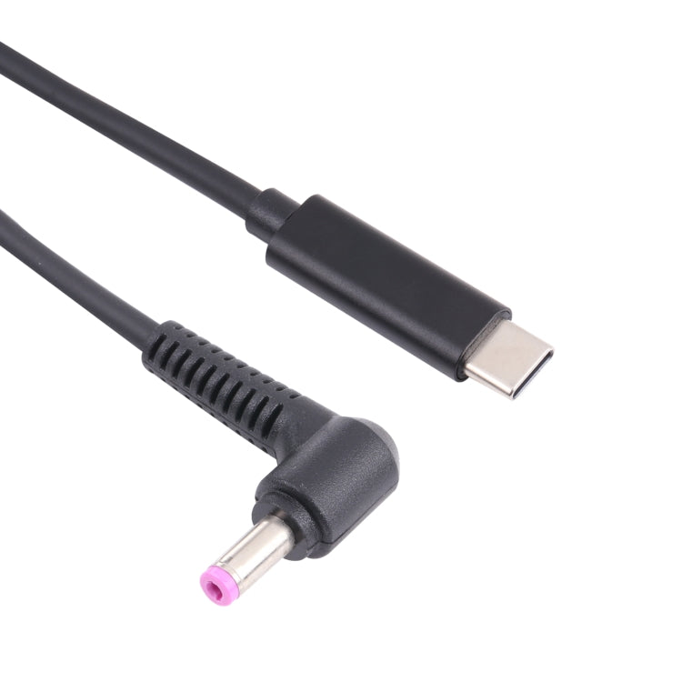 4.8 x 1.7mm Male to USB-C Adapter Cable with 1.8m Length