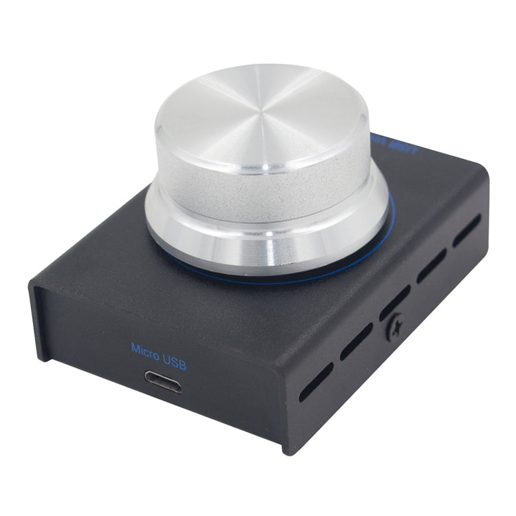 USB Volume Control Knob for PC and Mac - Durable Metal Construction with One-Key Mute Function