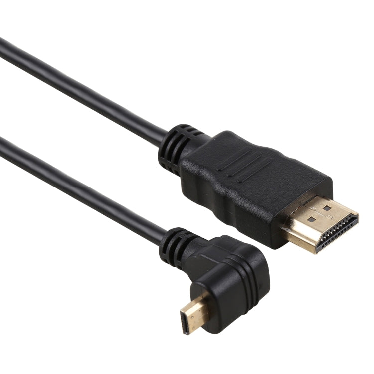 30cm 4K HDMI Adapter Cable with Reverse Angled Design and Gold-Plated Connector