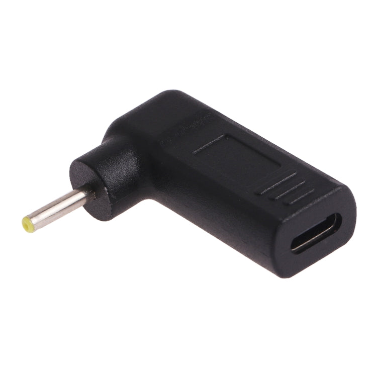 2.5 x 0.7mm Male to USB-C/Type-C Female Elbow Adapter Connector