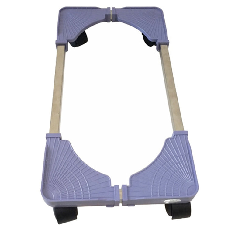 Adjustable Computer Mainframe Mobile Base Bracket with Wheels