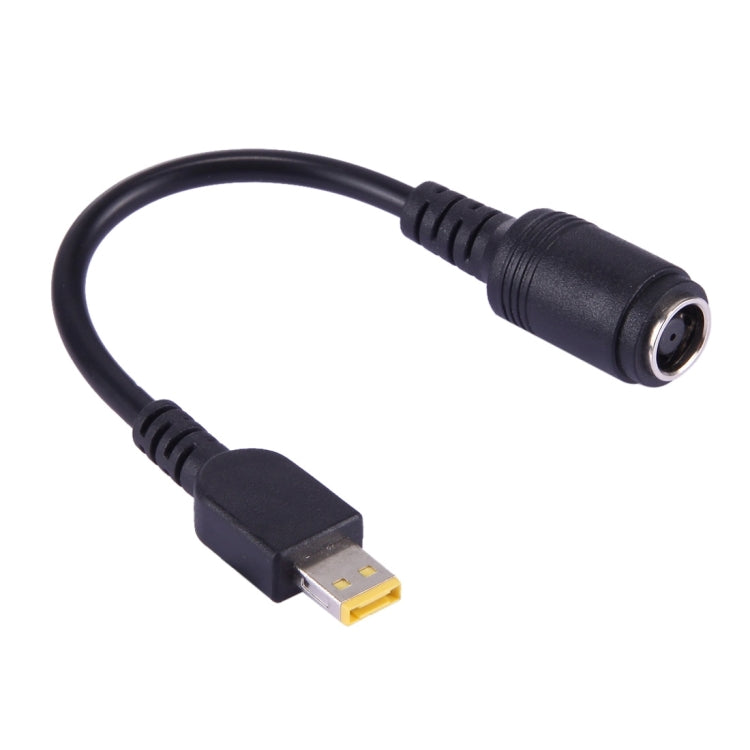 Power Adapter Cable for Lenovo Laptops with 7.9x5.5mm Female to Lenovo Square Male Connection