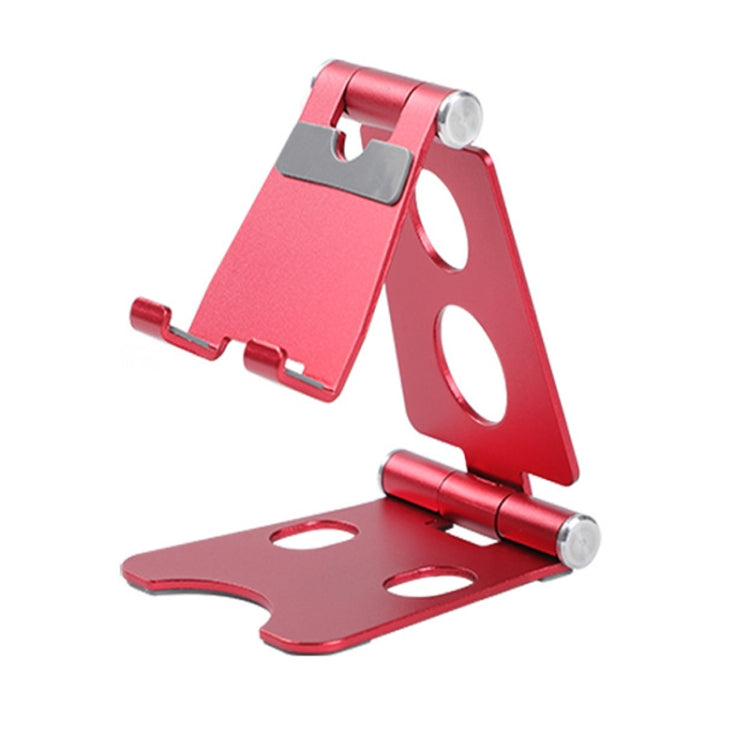 ROOSTAND R2 Double Folding Aluminum Alloy Tablet Stand (Rose Red)