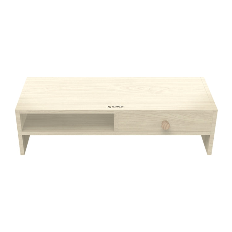 ORICO 2-layer Wood Grain Computer Monitor Stand with Drawer