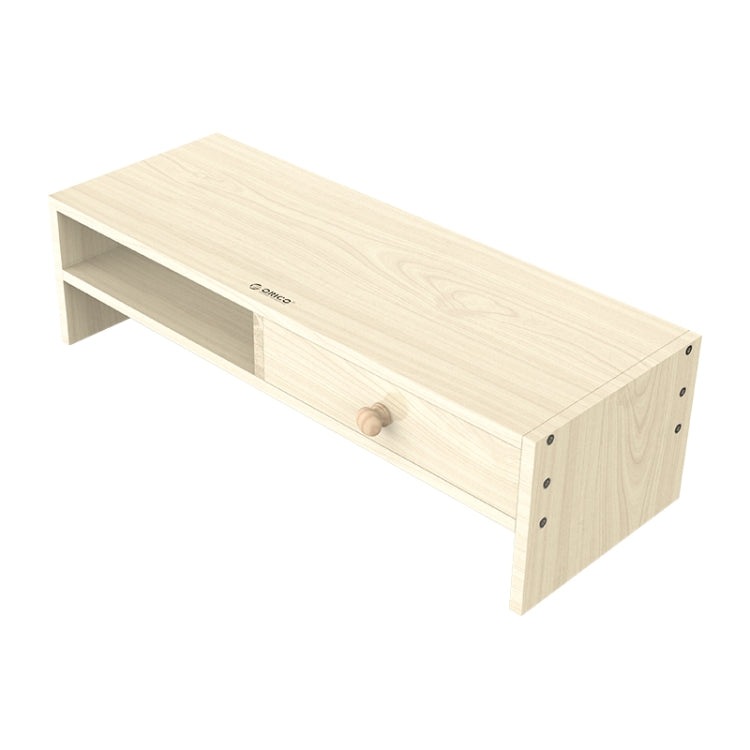 ORICO 2-layer Wood Grain Computer Monitor Stand with Drawer