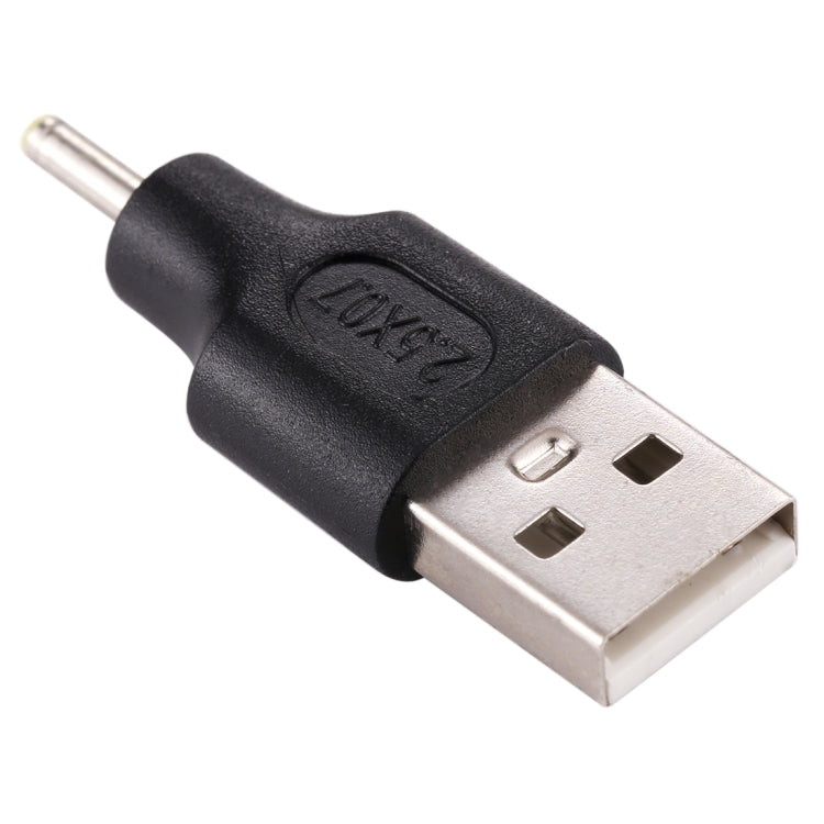 2.5 x 0.7mm Male to USB 2.0 Male DC Power Plug Connector - Pack of 10