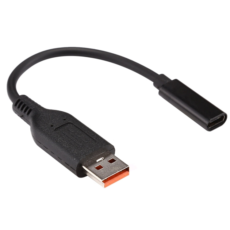 USB-C Female to Yoga 3 Male Power Adapter Charge Cable