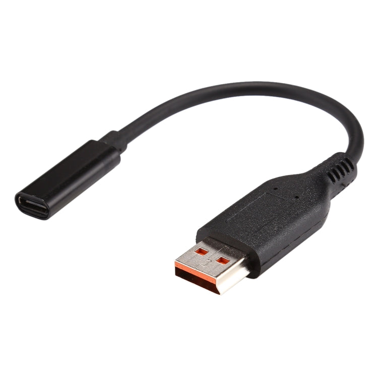 USB-C Female to Yoga 3 Male Power Adapter Charge Cable